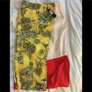 ASOS River Island wrap midi skirt